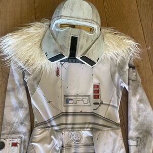 Star Wars storm trooper costume.